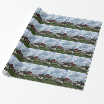 World War 2 US Navy T-34 Mentor trainer Wrapping Paper World War 2 US Navy T-34 Mentor trainer Wrapping Paper