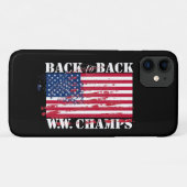 World War Champions Case-Mate iPhone Case (Back (Horizontal))