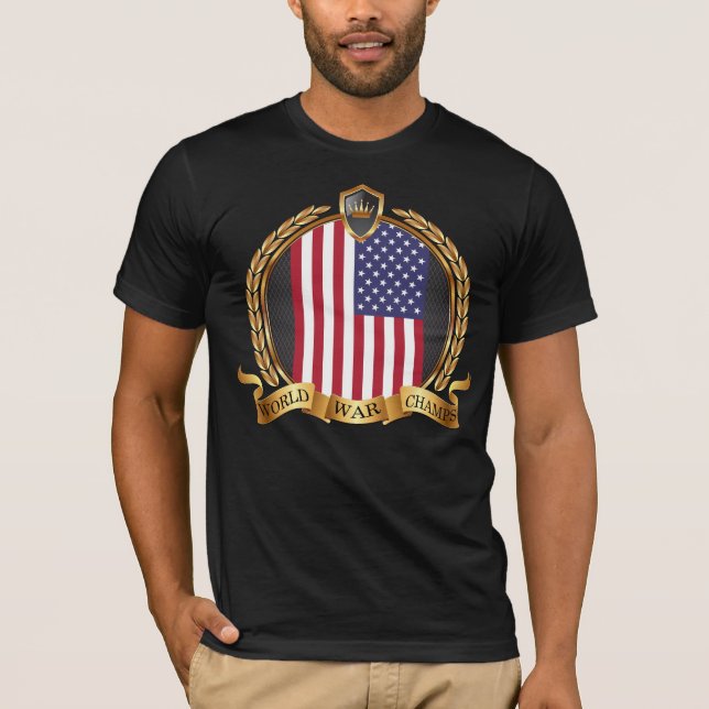 World War Champions Seal T-Shirt (Front)
