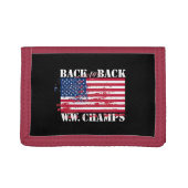 World War Champions Trifold Wallet (Front)