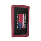 World War Champions Trifold Wallet (Side)