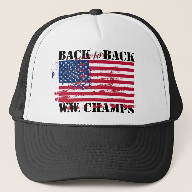 World War Champions Trucker Hat (Front)