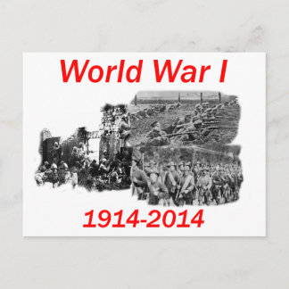World War I (1914-2014) Postcard