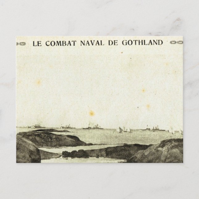 World War I, Battle of Jutland Postcard (Front)
