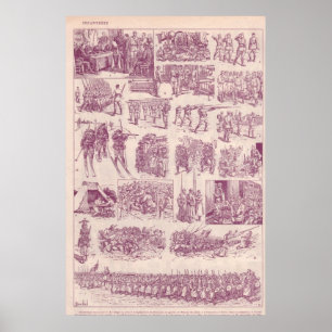 World War I, Infantry Poster