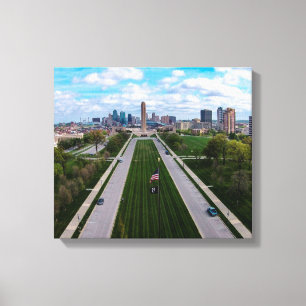 World War I Liberty Memorial Kansas City Missouri Canvas Print