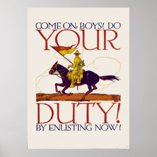 World War I Recruiting Poster 01