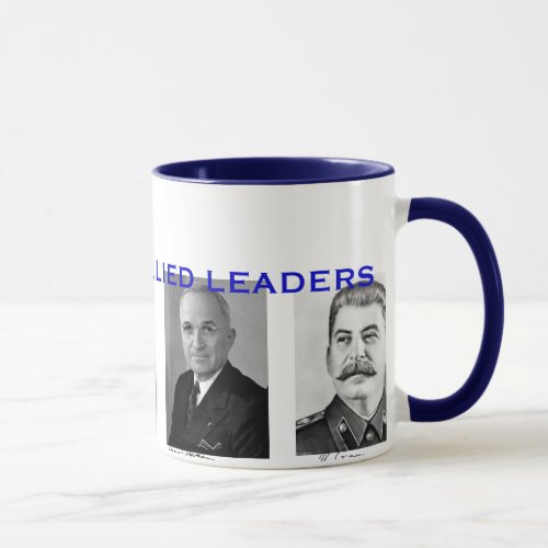 World War II Allied Leaders Mug Mug