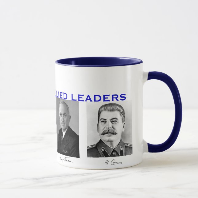 World War II Allied Leaders Mug* Mug (Right)