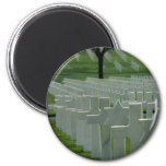 World War II cemetery, Memorial Day Magnet