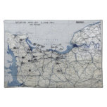 World War Ii D-day Map June 6, 1944 Cloth Placemat at Zazzle