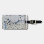 World War Ii D-day Map June 6, 1944 Luggage Tag at Zazzle