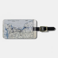 World War II D-Day Map June 6, 1944