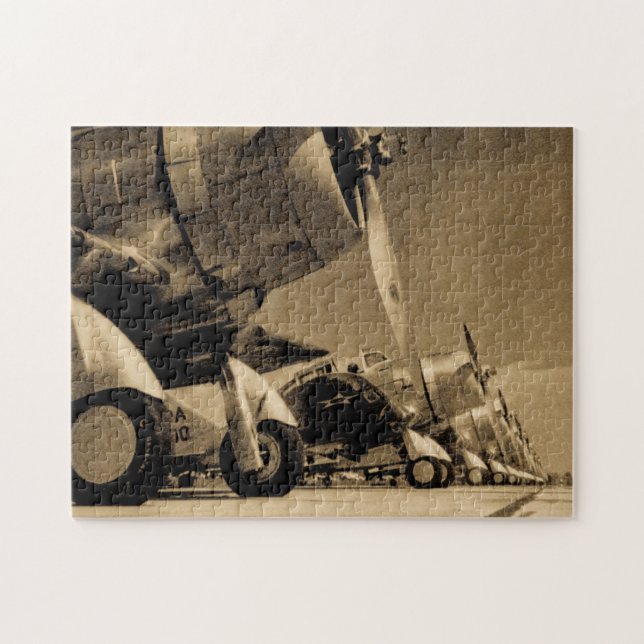 World War II Douglas SBD Dauntless Bomber Planes Jigsaw Puzzle (Horizontal)