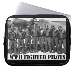 WORLD WAR II FIGHTER PILOTS LAPTOP SLEEVE
