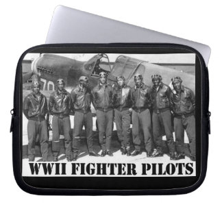 WORLD WAR II FIGHTER PILOTS LAPTOP SLEEVE