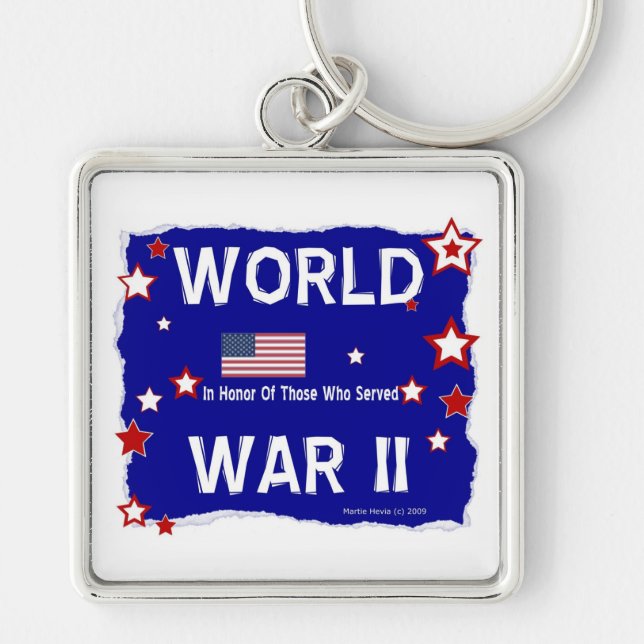World War II - In Honor Keychain (Front)