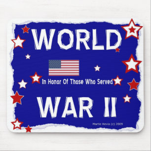 World War II - In Honor - Mousepad