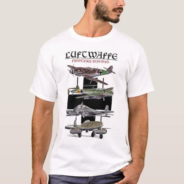 WORLD WAR II LUFTWAFFE FIGHTER SHIRT (Front)