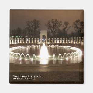 World War II Memorial Magnet