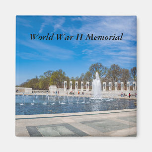 World War II Memorial Magnet