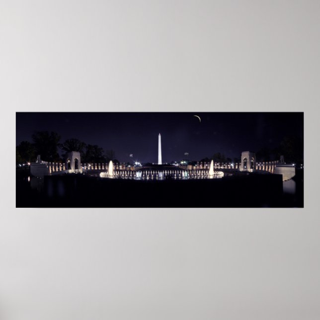 World War II Memorial Plate #1 Poster (Front)