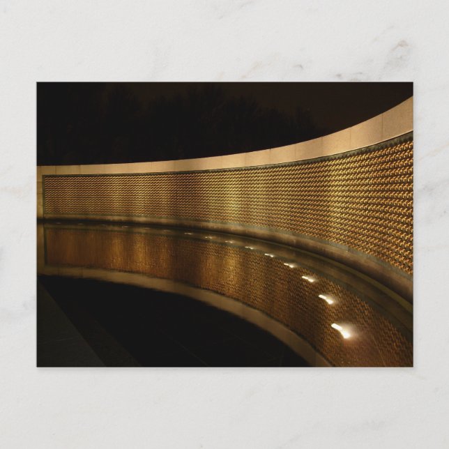 World War II Memorial Postcard (Front)