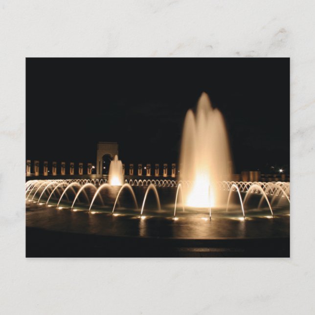 World War II Memorial Postcard (Front)