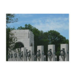 World War II Memorial Postcard
