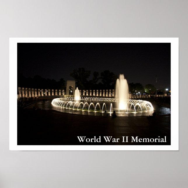 World War II Memorial Poster (Front)