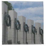 World War II Memorial Wreaths I Cloth Napkin