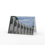 World War II Memorial Wreaths I Holiday Card