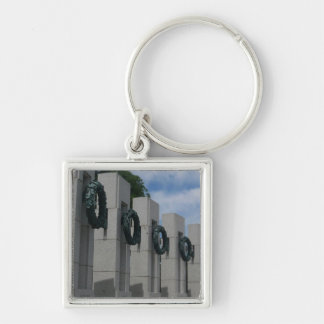 World War II Memorial Wreaths I Keychain