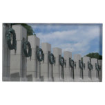 World War II Memorial Wreaths I Table Number Holder