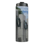 World War II Memorial Wreaths I Thermal Tumbler