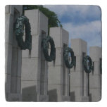 World War II Memorial Wreaths I Trivet