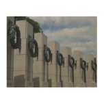 World War II Memorial Wreaths I Wood Wall Art