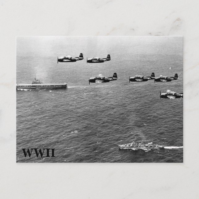 World War II Postcard (Front)