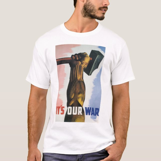 World War II poster T-Shirt (Front)