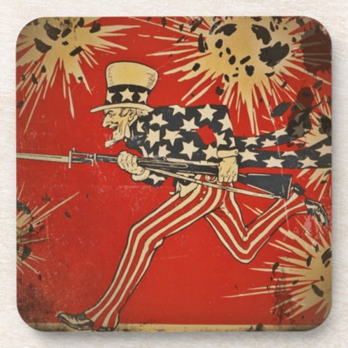 World War One Fourth of July Coaster