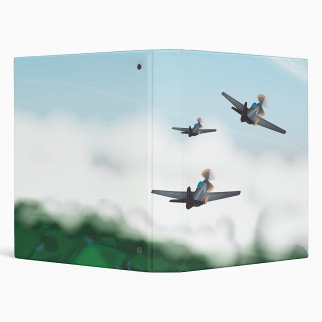 World War Two Aeroplanes Binder (Background)