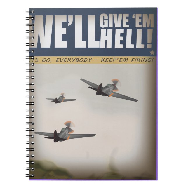 World War Two Aeroplanes Notebook (Front)