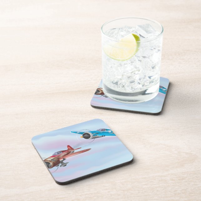 World War Two Fighter Aircraft Beverage Coaster (Right Side)