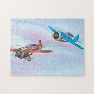 World War Two Fighter Aircraft Jigsaw Puzzle