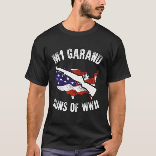 World War Two M1 Garand Guns Of World War Ii Sweat T_Shirt