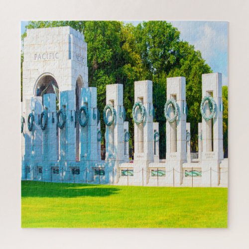 World War Two Memorial Washington Jigsaw Puzzle