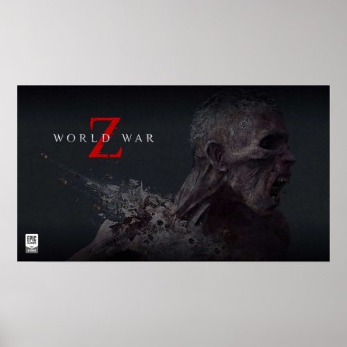 World War Z Video Game Poster