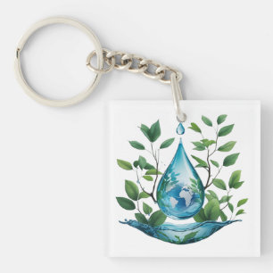 World Water Day Keychain