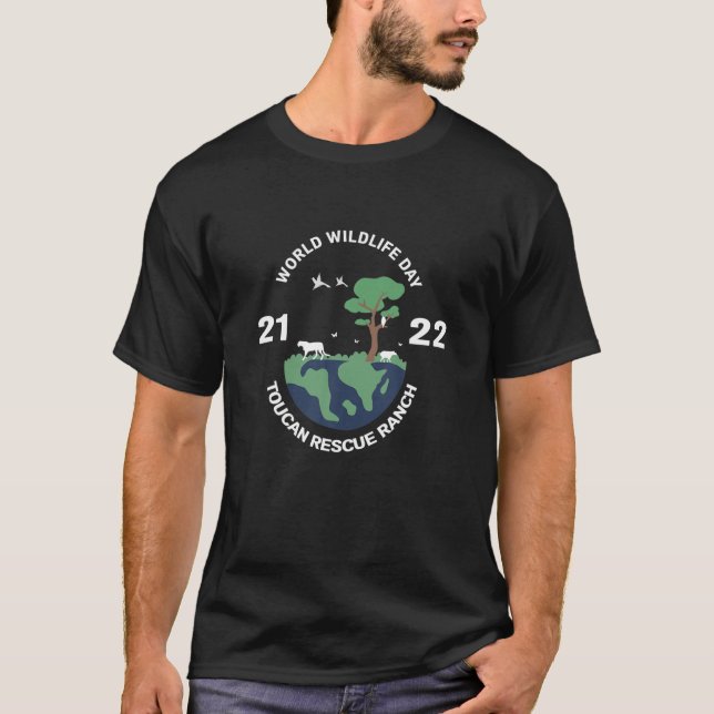 World Wildlife Day 2022 Toucan Rescue Ranch, Save T-Shirt (Front)