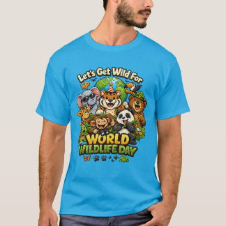 World Wildlife Day T‑Shirt T-Shirt